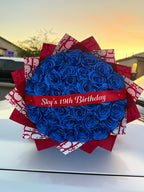 Custom Message Banner | Funeral Banner| Bouquet Banner | Personalized Bouquet Ribbon | Message Ribbon