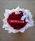 Custom Message Banner | Funeral Banner| Bouquet Banner | Personalized Bouquet Ribbon | Message Ribbon